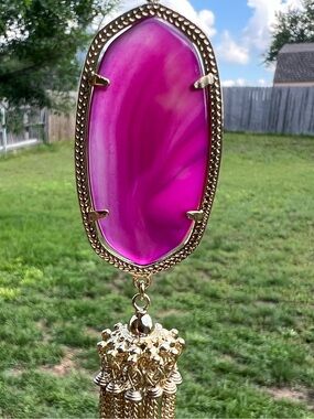 Kendra Scott pink banded agate Rayne